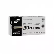 MUNIÇÃO CBC .30 CARBINE EXPO 110GR