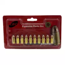MUNIÇÃO CBC .380 AUTO EXPO 95GR EXPANSIVO PONTA OCA 10un