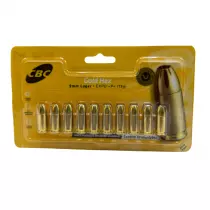 MUNIÇÃO CBC 9MM GOLD HEX EXPO +P+ 115GR