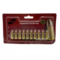 MUNIÇÃO CBC 9MM LUGER EXPO 115GR EXPANSIVO PONTA OCA