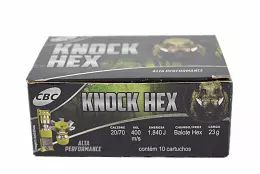 MUNIÇÃO KNOCK BALOTE HEX 23G 10un