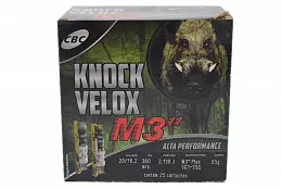 MUNIÇÃO KNOCK VELOX 33G M3 25un