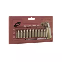 MUNIÇÃO CBC 9MM LUGER EXPO 115GR