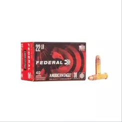 MUNICAO FEDERAL .22 AM EAGLE PROMO 38 GR 40un