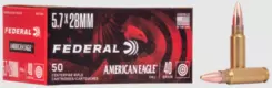 MUNIÇÃO FEDERAL AMERICAN EAGLE 5.7X28MM AE5728A