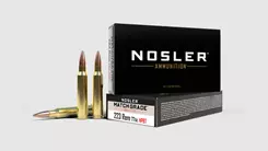 MUNIÇÃO NOSLER .223 REM 77GR CC HPBT