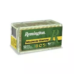 MUNIÇÃO REMINGTON .17 HMR R17HM2 20GR JSP 50un