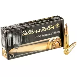 MUNIÇÃO SELLIER & BELLOT 7.62X39 FMJ 124GR