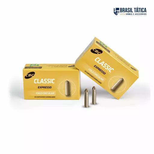 MUNIÇÃO CBC .22 LR CLASSIC EXPRESSO CHUMBO 11 29GR