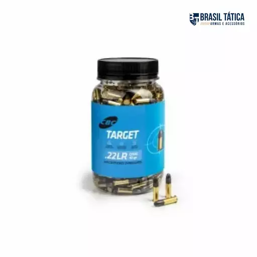 MUNIÇÃO CBC .22 LR TARGET CHOG 40GR
