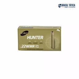 MUNIÇÃO CBC .22 WMR HUNTER EXPO 40GR