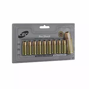 MUNIÇÃO CBC 9MM EXPO PRO SHOCK 135GR
