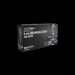 MUNIÇÃO FIOCCHI .380 AUTO BLACK MAMBA 85GR 50un