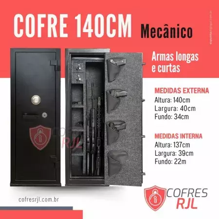 COFRE ARMAS LONGAS RJL140