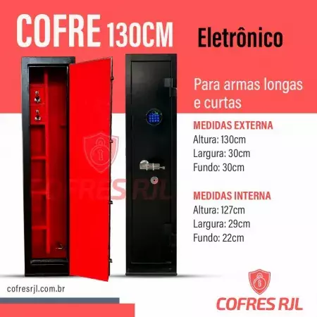 COFRE 130X30X30 BIOMETRICO RJL