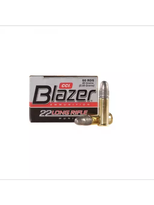 MUNIÇÃO CCI BLAZER .22 40GR LRN 50un