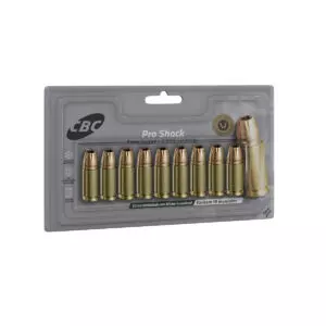 MUNIÇÃO CBC 9mm EXPO +P PRO SHOCK 135GR
