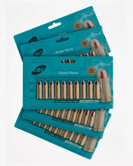 KIT 50UN MUNIÇÃO CBC .44-40 WIN CHPP 200GR 50un