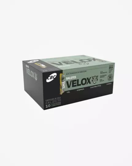 MUNIÇÃO CBC 20GA BALOTE SG1 VELOX 25UN