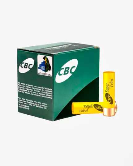 MUNIÇÃO CBC 20GA CH-9 VELOX 25un