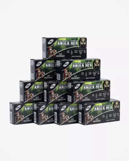 MUNIÇÃO CBC 20GA KNOCK HEX BALOTE EXPANSIVO 10un
