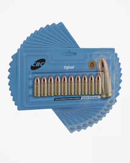 MUNIÇÃO CBC .38 ETOG 124GR 100un