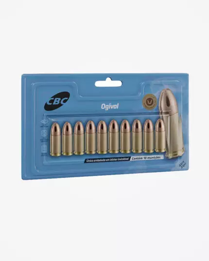 MUNIÇÃO CBC .38TPC ETOG 124GR 10un