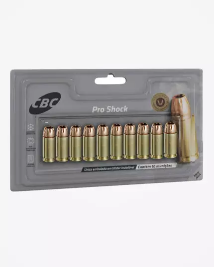 MUNIÇÃO CBC .40 EXPO 165GR PRO SHOCK 10un
