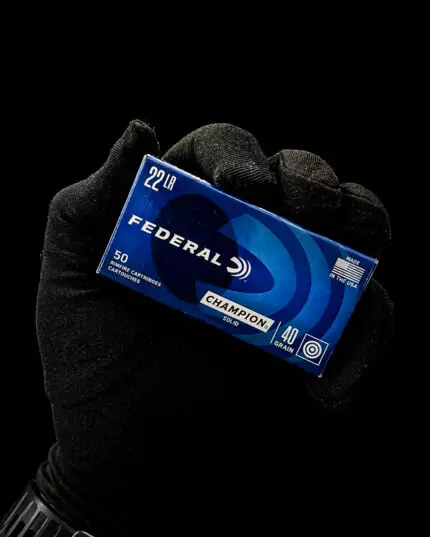 MUNIÇÃO FEDERAL CHAMPION .22 LR 40GR SOLID