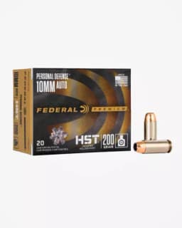 MUNIÇÃO FEDERAL HST 10MM AUTO 200GR JHP 20un