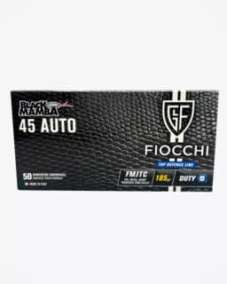 MUNIÇÃO FIOCCHI .45 ACP BLACK MAMBA FMJTC 185GR 50un