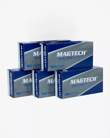 MUNIÇÃO MAGTECH STEEL 9MM FMJ 124GR 250un