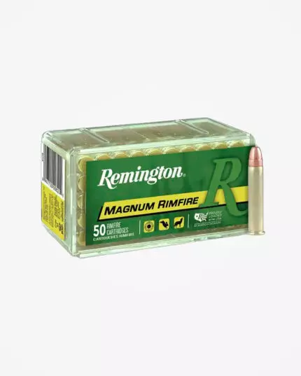 MUNIÇÃO REMINGTON JHP .22WMR 40GR 50un
