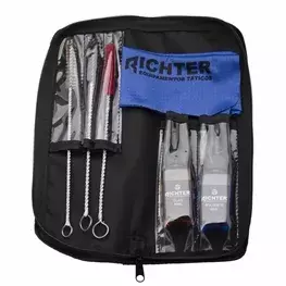 KIT DE LIMPEZA PARA ARMA CURTA CAL .380/.38/.9MM/.357 - RICHTER
