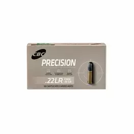 MUNIÇÃO CBC .22 LR CHOG 40GR PRECISION SUBSÔNICA 50un