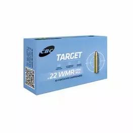 MUNIÇÃO CBC .22 WMR ETOG 40GR TARGET 50un