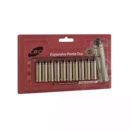 MUNIÇÃO CBC .357 MAGNUM EXPO 158GR 10un