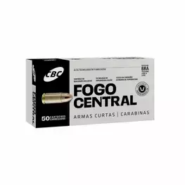 MUNIÇÃO CBC .380 ETOG 95GR TREINA 50un