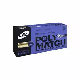 MUNIÇÃO CBC .40 LPC 180GR POLYMATCH 50un