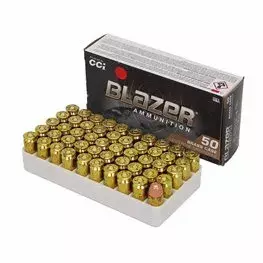 MUNIÇÃO CCI .45 AUTO FMJ 230GR BLAZER BRASS 50un
