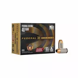 MUNIÇÃO FEDERAL .40 JHP 165GR HYDRA SHOK DEEP 20un