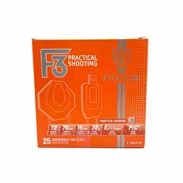 MUNIÇÃO FIOCCHI 12 GA F3 PRACTICAL SHOOTING CH6 32GR 25un