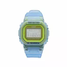 RELÓGIO CASIO G-SHOCK DIGITAL DW-5600LS-2DR AZUL TRANSPARENTE