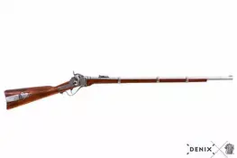 REPLICA DECORATIVA NAO FUNCIONAL DE RIFLE MILITAR SHARPS EUA 1859