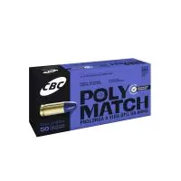 MUNIÇÃO CBC 9MM CBTP 124GR POLYMATCH 50un