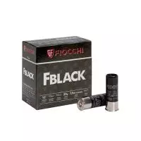 MUNIÇÃO FIOCCHI 12 GA FBLACK CHUMBO 7.5 24GR 25un