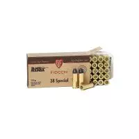 MUNIÇÃO FIOCCHI .38 SPECIAL 110GR BLACK MAMBA FMJTC 50un