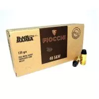 MUNIÇÃO FIOCCHI .40 S&W BLACK MAMBA 135GR 50un