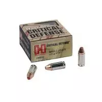 MUNIÇÃO HORNADY 9MM FTX 115GR CRITICAL DEFENSE 25un