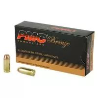 MUNIÇÃO PMC .40 JHP 165GR 50un